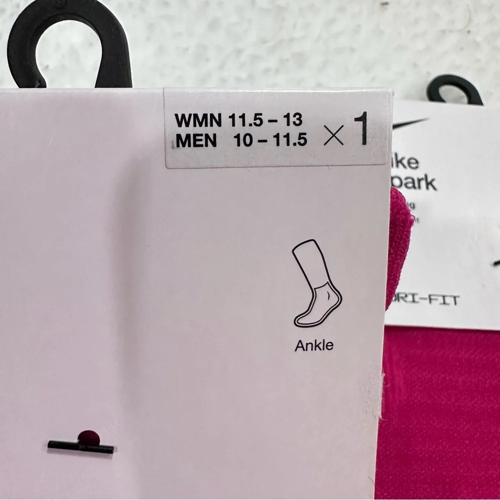 Pink Nike Spark Running Socks